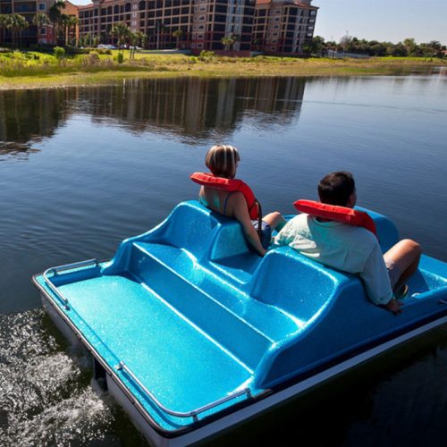 paddle-boating